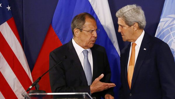 John Kerry và Sergey Lavrov - Sputnik Việt Nam