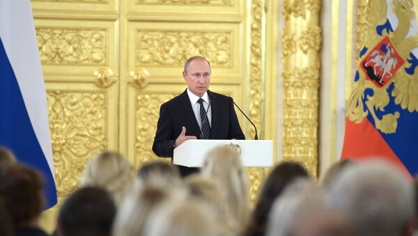 Ông Putin chúc mừng đội tuyển Nga đạt thành tích tại Thế vận hội Olympic - Sputnik Việt Nam