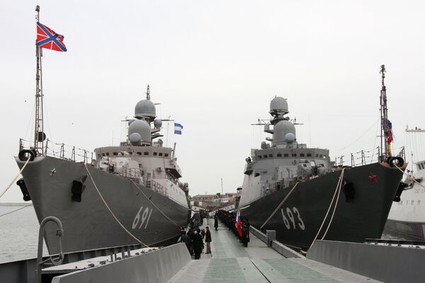 Tàu tuần tra «Tatarstan» và tàu tuần tra «Daghestan» - Sputnik Việt Nam