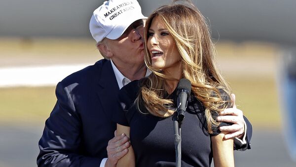 Tân đệ nhất phu nhân của Hoa Kỳ Melania Trump - Sputnik Việt Nam