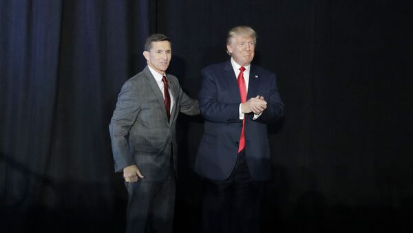 Michael Flynn và Donald Trump - Sputnik Việt Nam