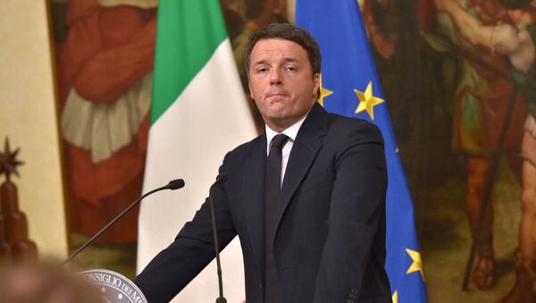 Thủ tướng Italy Matteo Renzi - Sputnik Việt Nam