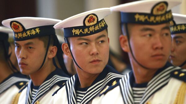Военнослужащие Военно-морского флота Китая - Sputnik Việt Nam