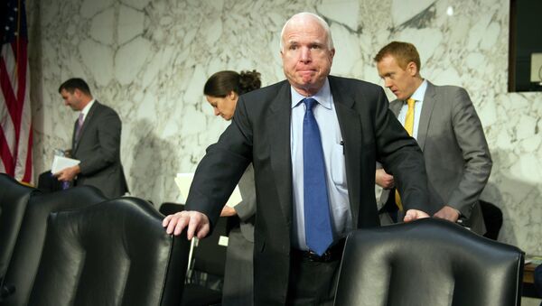 John the Grump McCain on Capitol Hill in Janurary. - Sputnik Việt Nam