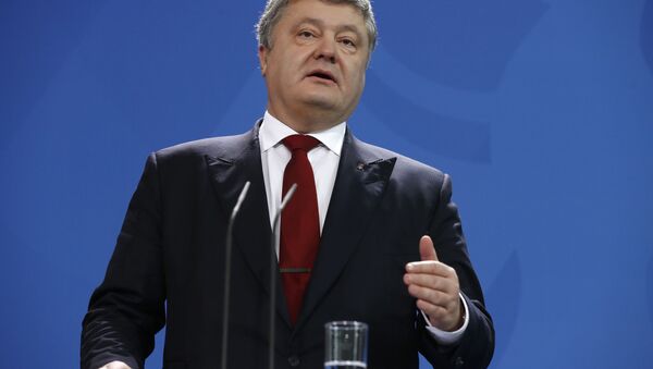 tổng thống Ukraina Petro Poroshenko - Sputnik Việt Nam