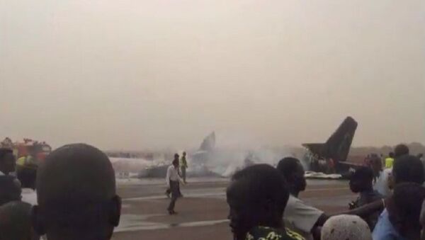 Máy bay rơi ở phi trường Nam Sudan, có nạn nhân - Sputnik Việt Nam
