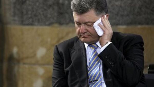 Tổng thống Ukraine Piotr  Poroshenko - Sputnik Việt Nam