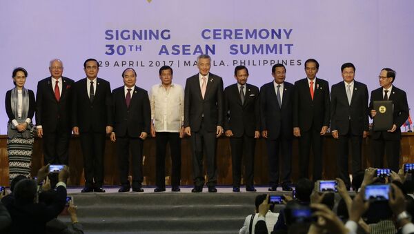 Tại Manila, thủ đô Philippines, đã kết thúc Hội nghị thượng đỉnh ASEAN lần thứ 30. - Sputnik Việt Nam