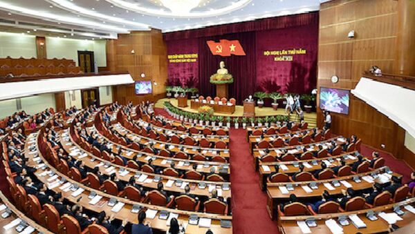 Trung ương Đảng sẽ họp bàn về tổ chức bộ máy và cán bộ - Sputnik Việt Nam