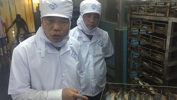 Bộ trưởng Nguyễn Xuân Cường khảo sát chuỗi liên kết thủy sản tại Công ty TNHH Nguyễn Hưng (Phú Yên) - Sputnik Việt Nam
