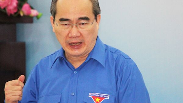 Ông Nguyễn Thiện Nhân đối thoại với đại biểu thanh niên TP HCM - Sputnik Việt Nam