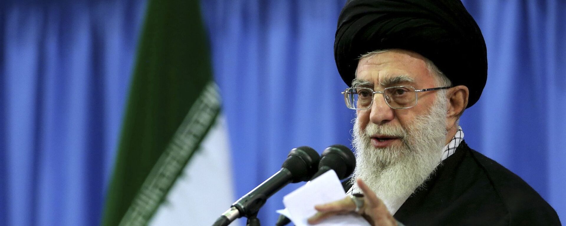 Lãnh tụ tối cao của Iran Ayatollah Ali Khamenei - Sputnik Việt Nam, 1920, 01.11.2023