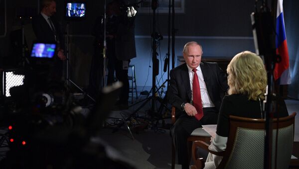 Cuộc phỏng vấn Tổng thống Nga Vladimir Putin trên kênh NBC - Sputnik Việt Nam