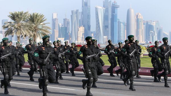 Спецназ Катара на военном параде в Дохе - Sputnik Việt Nam