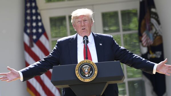 Президент США Дональд Трамп объявил, что страна выходит из Парижского соглашения по климату - Sputnik Việt Nam