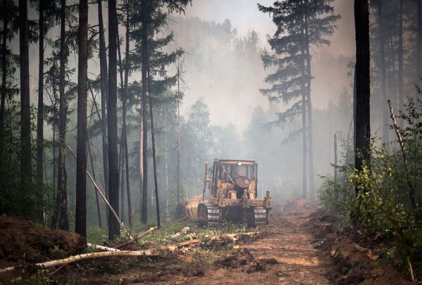 Nga. Chống cháy rừng tại Cộng hòa Buryatia. (Đông Siberia). - Sputnik Việt Nam