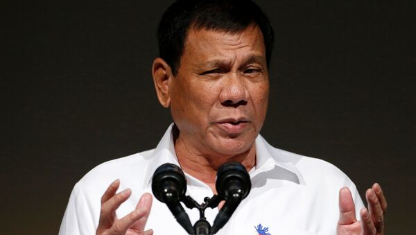 Le président philippin Rodrigo Duterte - Sputnik Việt Nam