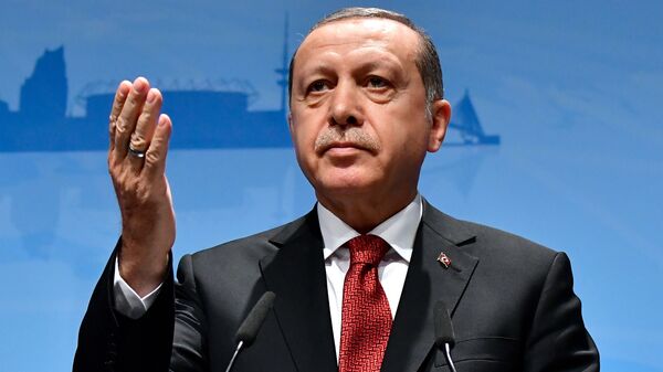 Президент Турции Реджеп Тайип Эрдоган - Sputnik Việt Nam