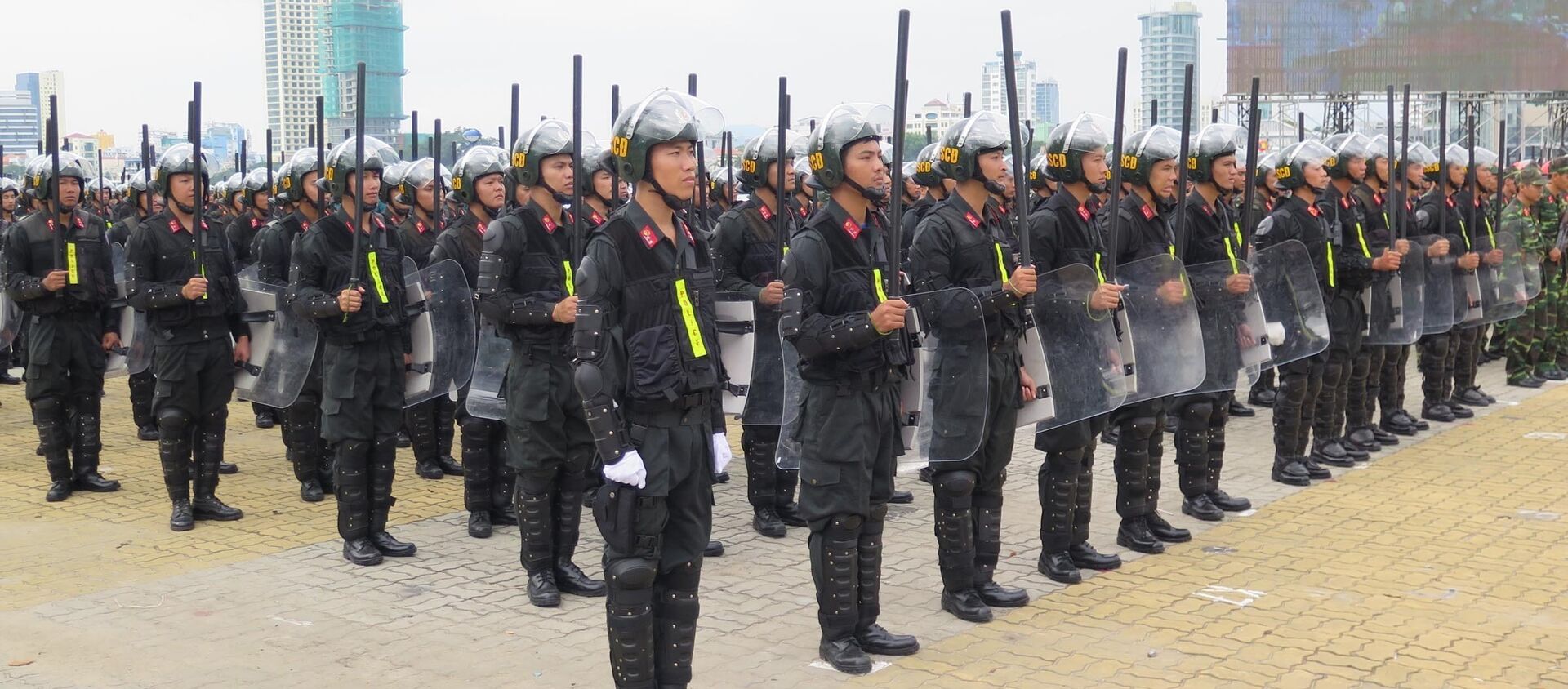 Вьетнам атэс саммит полиция подготовка полицейский - Sputnik Việt Nam, 1920, 08.12.2017
