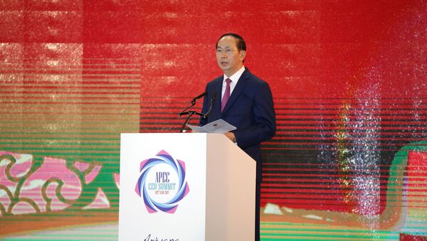 Chủ tịch nước Trần Đại Quang trong APEC-2017 - Sputnik Việt Nam
