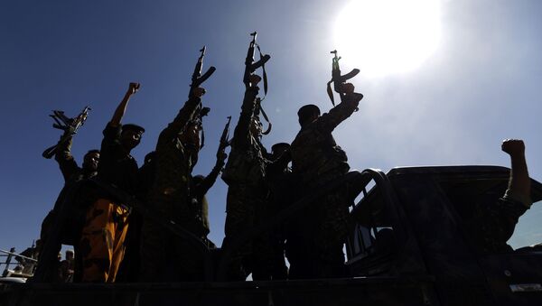 Бойцы группировки хуситов в Йемене - Sputnik Việt Nam