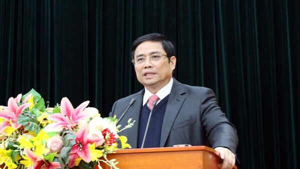 Trưởng Ban Tổ chức TƯ Phạm Minh Chính - Sputnik Việt Nam