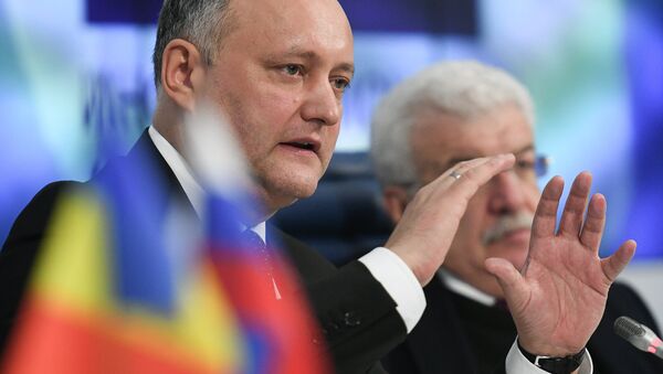 Tổng thống Moldova Igor Dodon - Sputnik Việt Nam