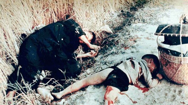 Vụ thảm sát dân thường do binh lính Quân đội Hoa Kỳ tiến hành ở Sơn Mỹ, Việt Nam. Năm 1968 - Sputnik Việt Nam