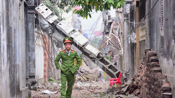 Bắc Ninh: Nổ kho phế liệu - Sputnik Việt Nam