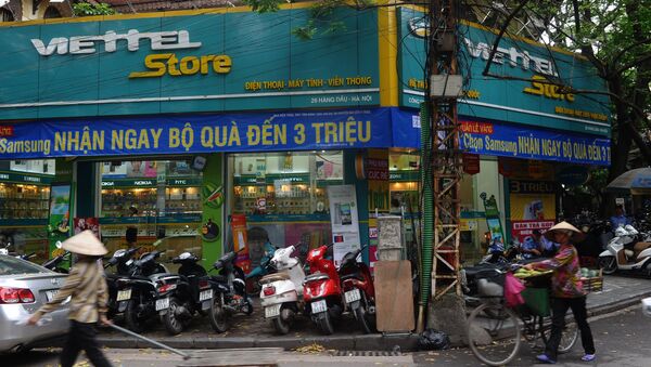 Магазин продукции компании Viettel в Ханое, Вьетнам - Sputnik Việt Nam
