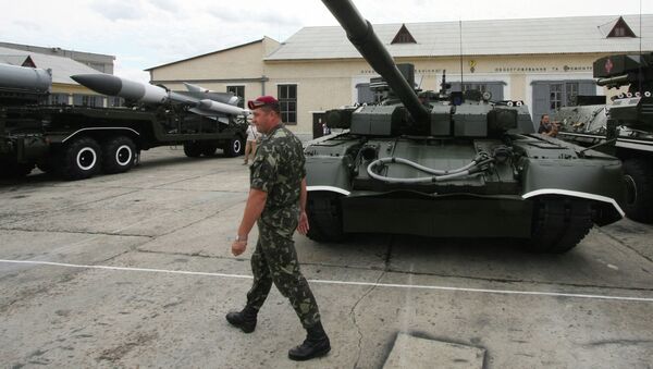 Танк Т-84У Оплот Вооруженных сил Украины - Sputnik Việt Nam