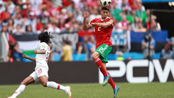 Trận đấu World Cup giữa Bồ Đào Nha và Morocco - Sputnik Việt Nam