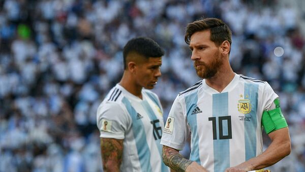 Trận đấu vòng bảng World Cup giữa đội tuyển Argentina và Nigeria - Sputnik Việt Nam