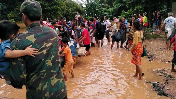 Vỡ đập thủy điện tại Lào, hàng trăm người chết và mất tích - Sputnik Việt Nam