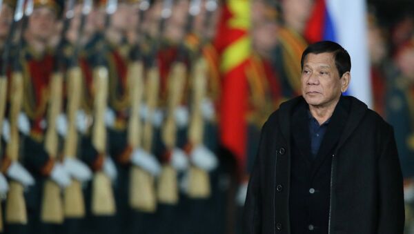 Tổng thống Philippines Rodrigo Duterte - Sputnik Việt Nam