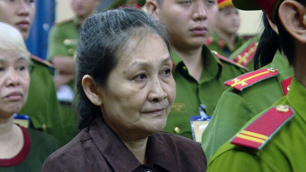 Bị cáo Phan Angle, thành viên chủ chốt của tổ chức phản động “chính phủ quốc gia Việt Nam lâm thời”. - Sputnik Việt Nam