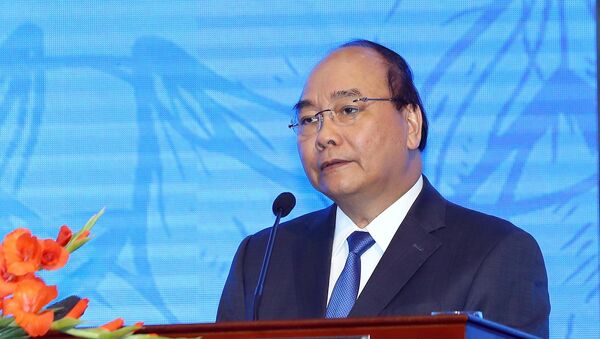 Thủ tướng Nguyễn Xuân Phúc phát biểu chỉ đạo tại hội nghị. - Sputnik Việt Nam