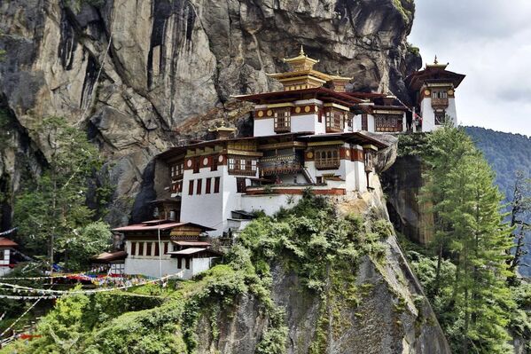 Tu viện Hang hùm ở Bhutan - Sputnik Việt Nam