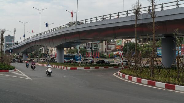UBND TP Hà Nội đã chính thức thông xe cầu vượt tại nút giao An Dương - đường Thanh Niên - Sputnik Việt Nam