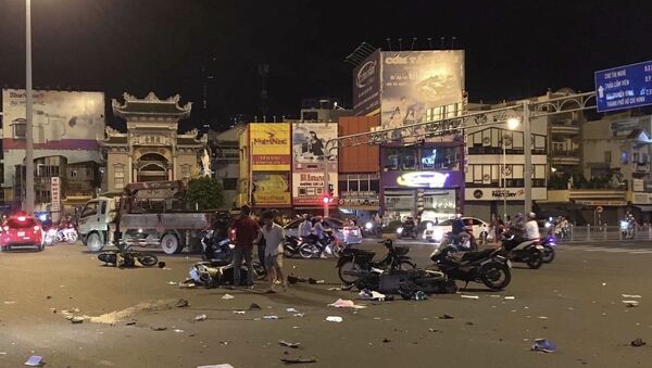 TP.Hồ Chí Minh: Xe ô tô gây tai nạn làm một người chết và nhiều người bị thương - Sputnik Việt Nam