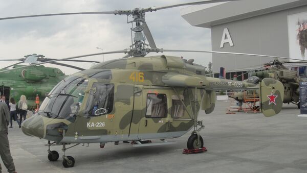 Máy bay trực thăng hạng nhẹ “trụ sở chỉ huy” chở khách-liên lạc Ka-226.80  - Sputnik Việt Nam