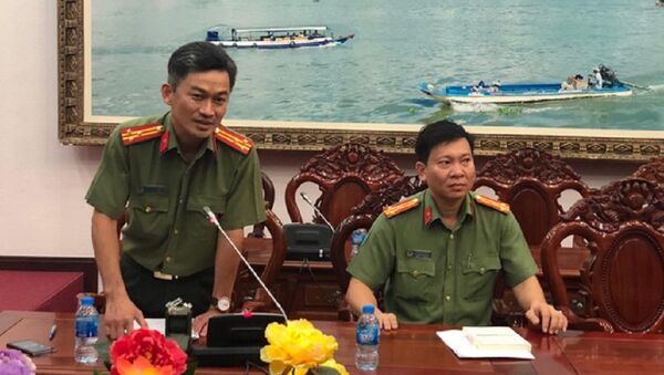 Thượng tá Trần Văn Dương - trưởng phòng tham mưu Công an TP Cần Thơ - Sputnik Việt Nam