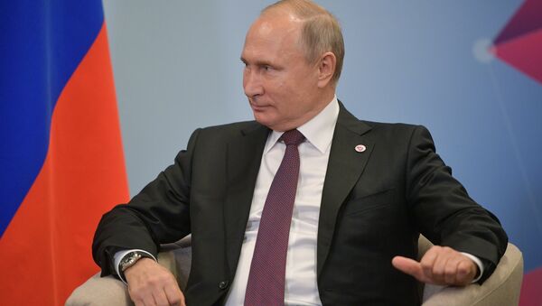 Tổng thống Nga Vladimir Putin chuyến thăm Singapore. - Sputnik Việt Nam