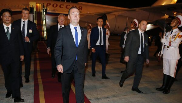 Thủ tướng LB Nga Medvedev thăm chính thức Việt Nam 18.11.2018 - Sputnik Việt Nam