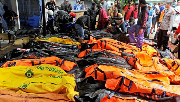 nạn nhân sóng thần ở Indonesia - Sputnik Việt Nam