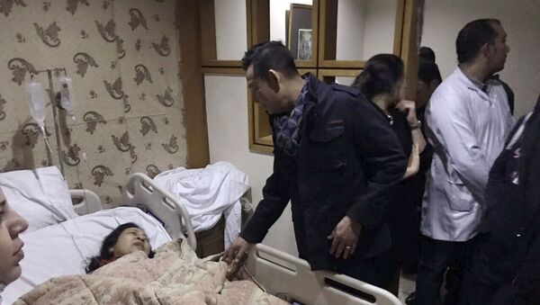 Посол Вьетнама в Каире посещает раненных во время взрыва автобуса туристов в больнице - Sputnik Việt Nam