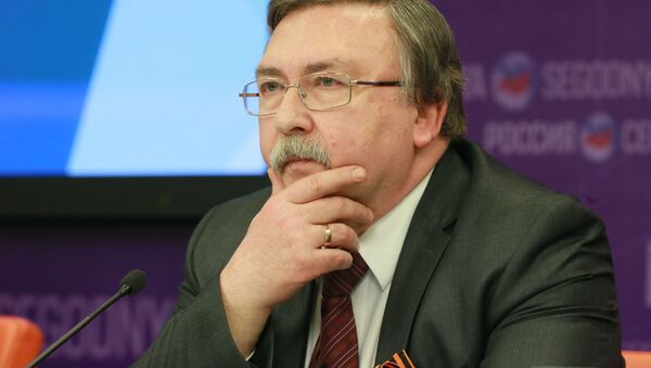 đại diện thường trực của Nga tại các tổ chức quốc tế ở Vienna, ông Mikhail Ulyanov - Sputnik Việt Nam