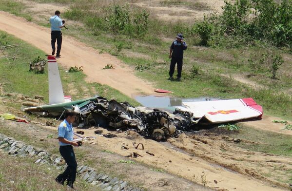 Sáng 14/6, một máy bay của Trường Sĩ quan không quân (đóng tại thành phố Nha Trang, tỉnh Khánh Hòa) trong quá trình bay huấn luyện, đã rơi tại xã Suối Tân, huyện Cam Lâm, tỉnh Khánh Hòa, cách thành phố Nha Trang khoảng 30 km về hướng Tây Nam.  - Sputnik Việt Nam