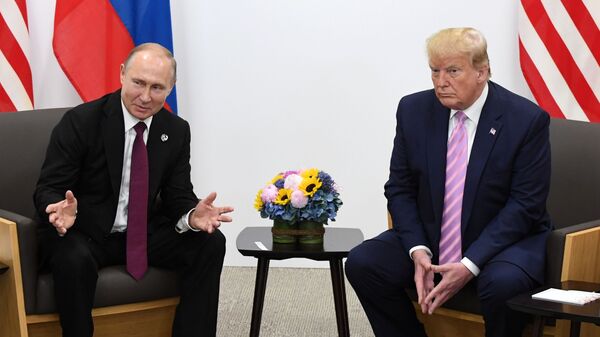 Cuộc hội đàm giữa hai ông Putin và Trump bên lề G20 ở Osaka - Sputnik Việt Nam