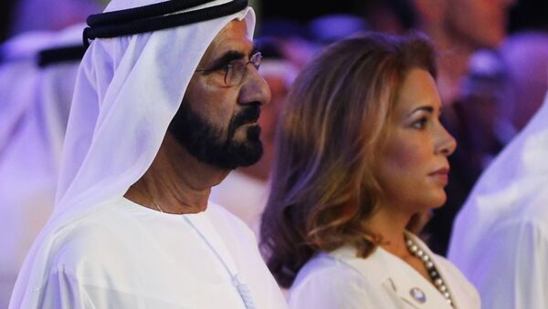 Nhà lãnh đạo Dubai và Thủ tướng UAE Rashid al Maktoum và Công chúa Haya al Hussein - Sputnik Việt Nam